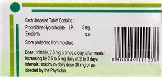 Procydin 5 Tablet: Uses, Side Effects, Price & Substitutes