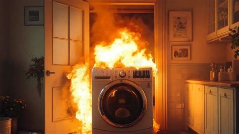 Washing Machine On Fire 的图像结果
