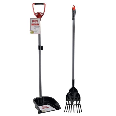 Nature's Miracle Nature’s Miracle 2-in-1 Rake N’ Spade With Pan, Scoop ...