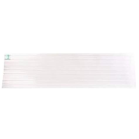 Tuftex PolyCarb Series Greca Roof Panel, 10 ft L, 26 in W, Corrugated ...