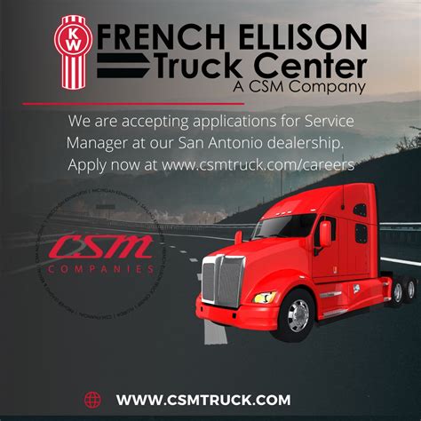 French Ellison Truck Center - A CSM Company on LinkedIn: # ...