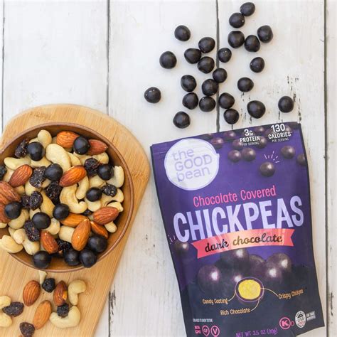 Buy The Good Bean Chocolate Covered Chickpeas - Variety Pack - (4 Pack ...