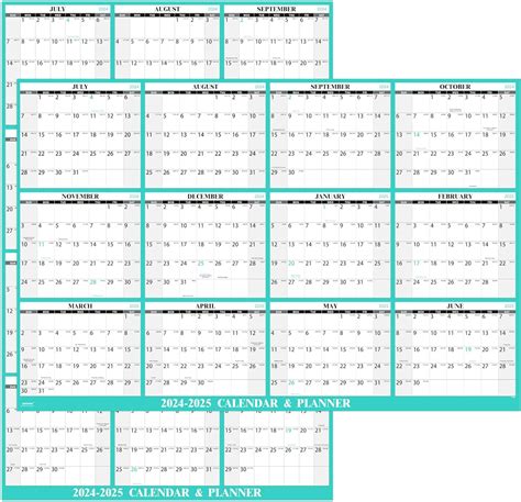 Lemome Erasable Calendar 2024-2025 - 12 Monthly Wall India | Ubuy