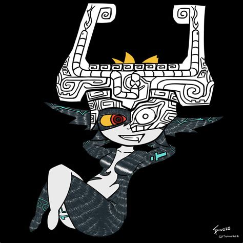 Cute imp Midna by Spinoz0 on DeviantArt