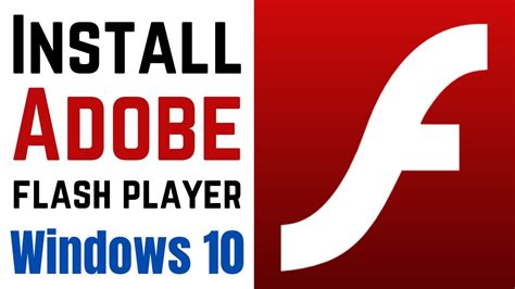How to Install Adobe Flash Player on Windows 10 | Latest Version Easy & Quick