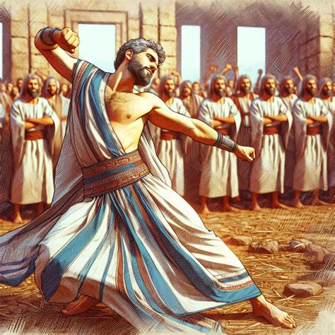 What does 2 Samuel 6:14 mean? | Bible Art