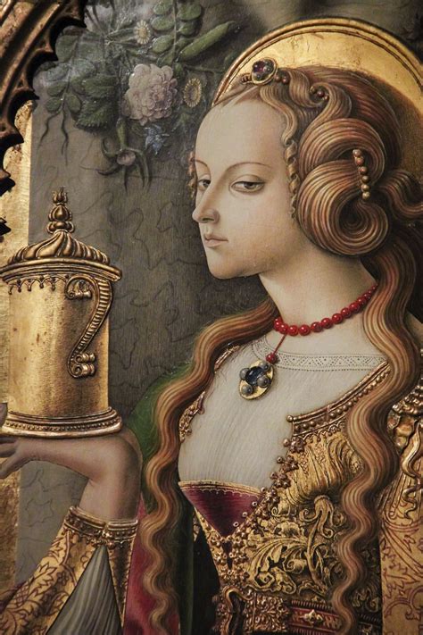 Mary Magdalene, ca.1480, Carlo Crivelli Rijksmuseum | Renaissance art, Renaissance portraits ...