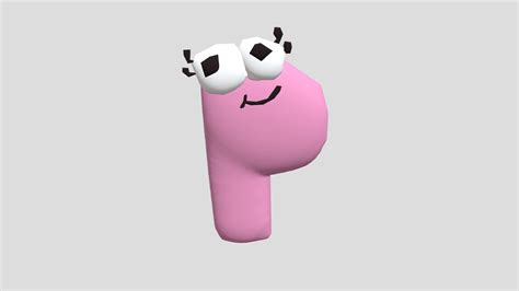 P (Alphabet Lore) - Download Free 3D model by aniandronic [58ec193 ...