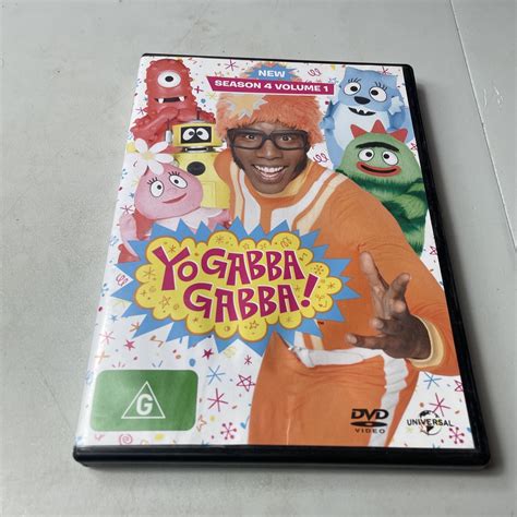 Yo Gabba Gabba Season 4 Volume 2 Dvd Region 4 Pal Vgc Free Postage ...