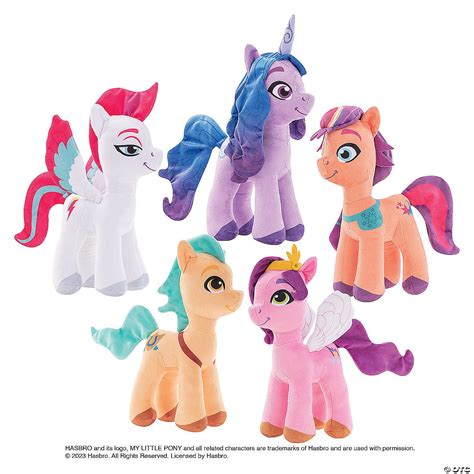 12-inch Stuffed My Little Pony - 48 Count - Assorted Plush Toys