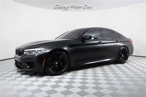 Used 2019 BMW M5 COMPETITION EXECUTIVE PACKAGE FROZEN BLACK METALLIC FULL PPF SPORT EXHAUST For ...