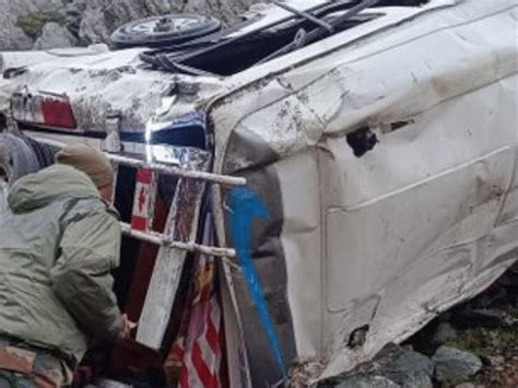 Army bus falls into gorge in Jammu and Kashmir's Udhampur