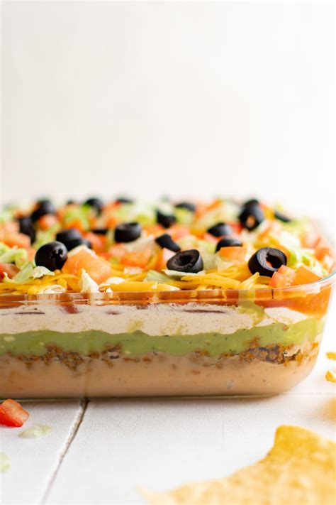 7 Layer Taco Dip - Yellow Bliss Road
