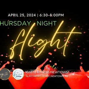 Thursday Night Flight, Ignite Fitness Newtown, 25 April 2024 | AllEvents.in