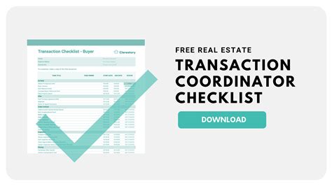 Real Estate Transaction Checklist | Shaker