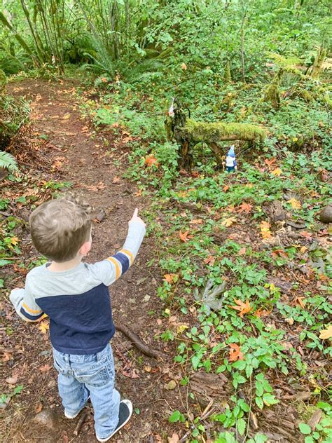 Hiking on the NEW Gnomes Trail in Maple Valley, WA - Simply Otte