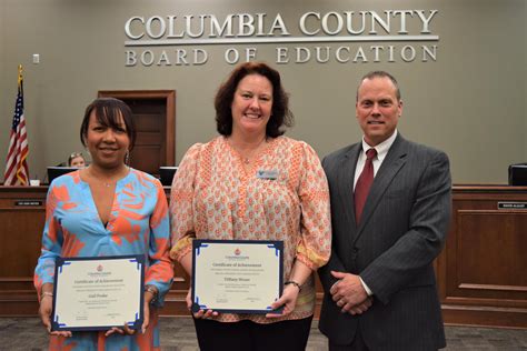 2022-2023 - Special Recognitions - Columbia County Schools