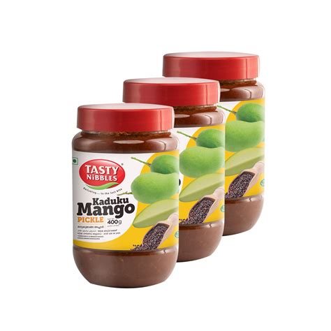 Kaduku Mango Pickle 400g – Tasty Nibbles