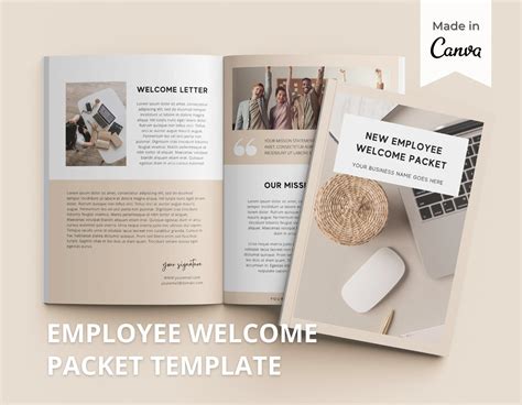 Employee Welcome Package Template | New Employee Onboarding Handbook | Small Business Resources ...