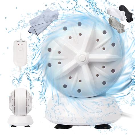 Amazon.com: Upgraded 24W Twin-Turbo Ultrasonic Washing Machine, HOORINB ...