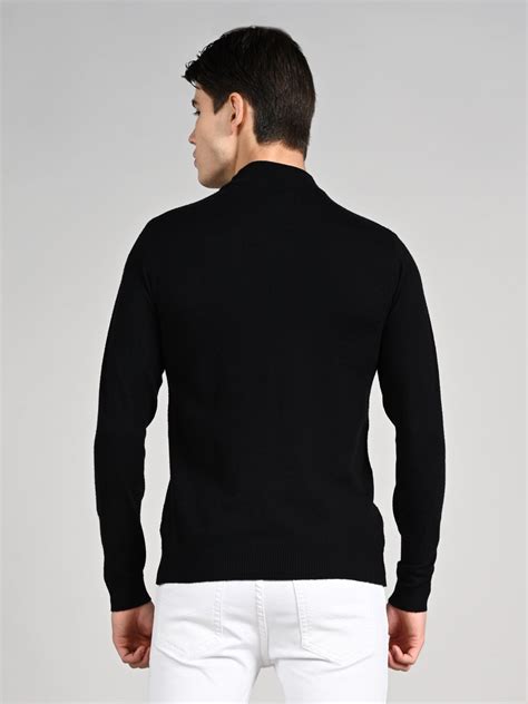 Killer Men High Neck Black Sweaters – Killer Jeans