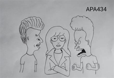 Beavis and Butt-Head 2: Standing in Daria's Neck by ...