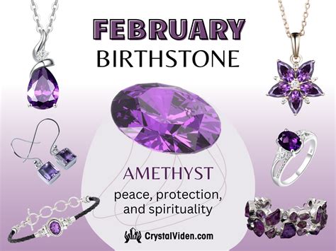 February Birthstone: Amethyst And Its Meaning - Crystal Viden