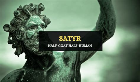 Satyr – The Half-Goat Half-Human in Greek Mythology - Symbol Sage