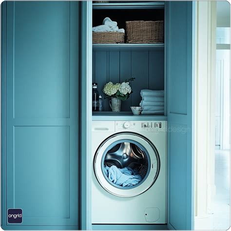 12 Genius Washing Machine Area Ideas - Beautiful Laundry – Ongrid Design