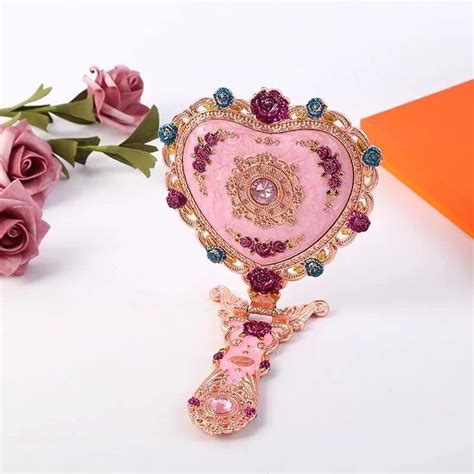 BYVUTE Handheld Mirror Set, Vintage Heart Shape | Ubuy India
