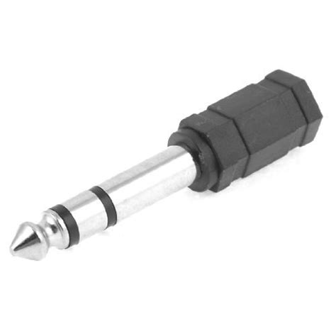 Fangtooth 3.5mm 1/8 inch Female Plug to 6.5mm 1/4 inch Male Jack Stereo ...