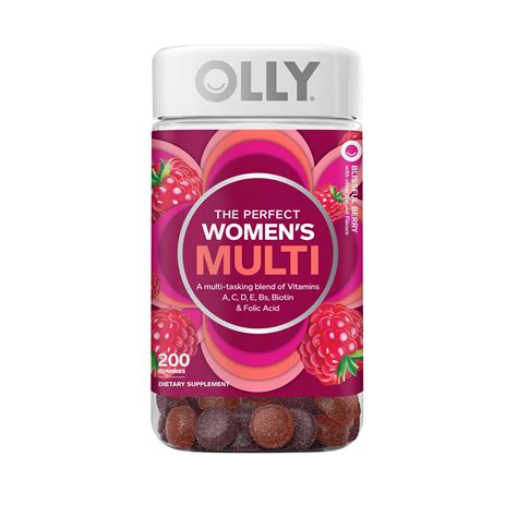 Olly Women's Multivitamin Gummies, Berry, 200 ct. | BJ's Wholesale Club