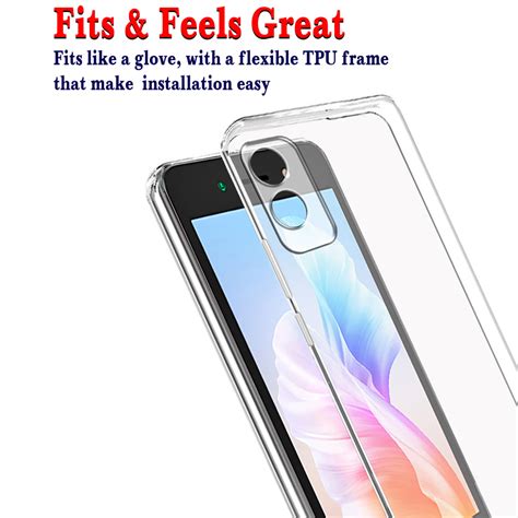 Casotec Soft TPU Back Case Cover for Itel A23s 4G - Clear