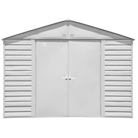 Arrow 10-ft x 12-ft Select Galvanized steel Metal Storage Shed in the ...