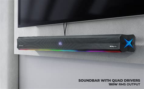 ZEBRONICS Juke BAR 900 360 Watts Dolby Audio Soundbar with Wireless ...