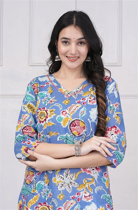 Buy Kurtis for Women Online | Plain, Cotton Printed Kurti – Page 2 ...