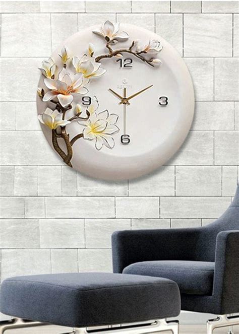 Get Relife Floral Wall Clock 2 at ₹ 6000 | LBB Shop