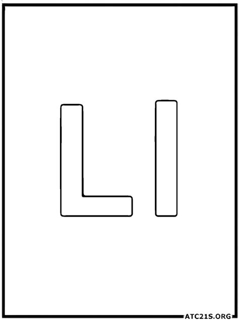 Free Letter L Coloring Pages [2025]