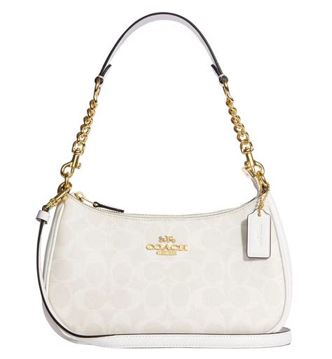 Coach Teri Shoulder Bag In Signature Canvas – The Factory KL