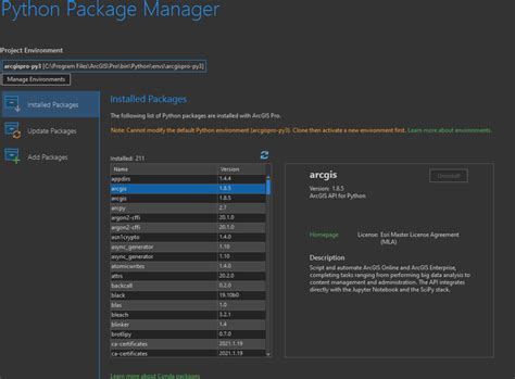 Python ArcGIS Pro 的图像结果