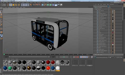 3D model Olli Self Driving Electric Bus | 3D Molier International