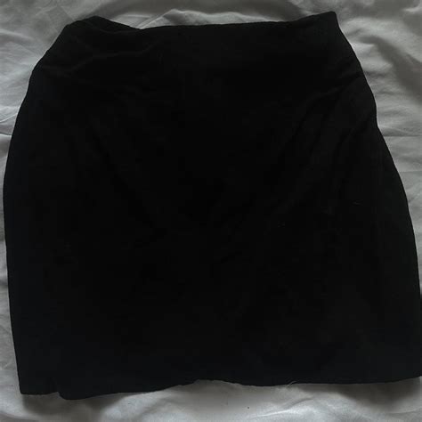 Princess Polly Women's Black Skirt | Depop
