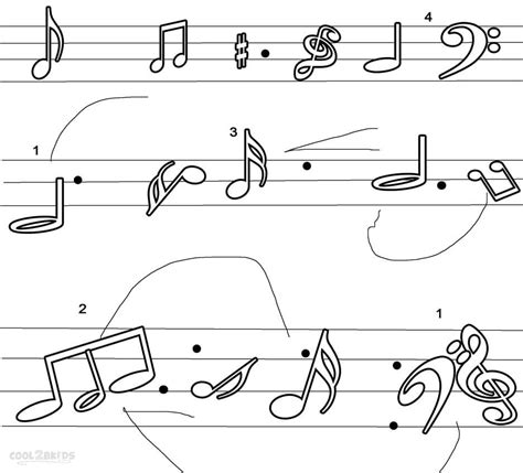 Printable Musical Notes 的图像结果