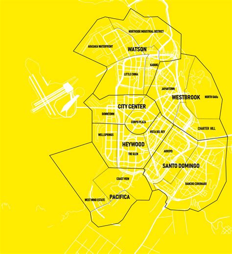 Cyberpunk 2077 Map - Night City Details - Pure Cyberpunk