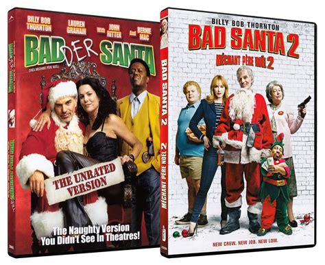 Amazon.com: Badder Santa (The Unrated Version) / Bad Santa 2 (2-Pack) : Billy Bob Thornton ...