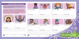 Expanding Empathy: Guessing Feelings Activity Sheet
