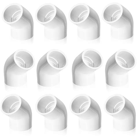 Buy 3/4" 45 Degree Slip PVC Elbows-12 Packs,PVC Pipe Elbow PVC Elbow ...