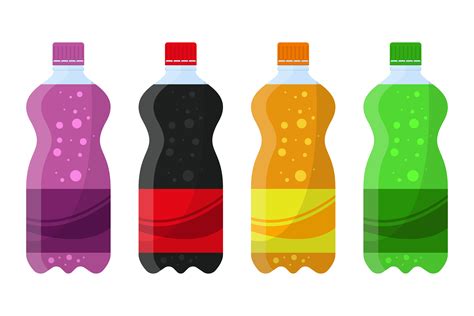 Soda bottle vector design illustration isolated on white background ...