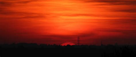 Download wallpaper 2560x1080 sunset, dusk, sky, clouds, sun dual wide ...