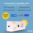 eva electronics Mini UPS Power Backup for Jio AirFiber & Airtel ...
